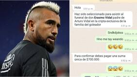 “Incluye pasajes a Milán, cripta y tour exclusivo...”: revelan particular estafa que surgió tras fallecimiento del padre de Arturo Vidal