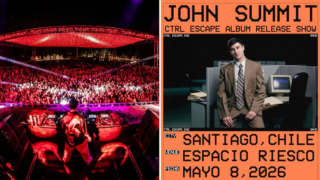 John Summit confirma show en Chile: se presentará el 8 de mayo en Espacio Riesco