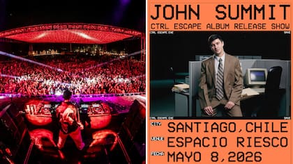 John Summit confirma show en Chile: se presentará el 8 de mayo en Espacio Riesco