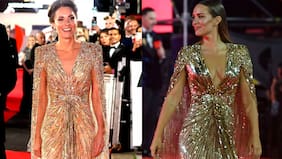 Una “chica Bond” de la realeza: Kika Silva devoró con vestido que usó Kate Middleton inspirado en las musas del agente 007