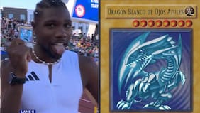 Noah Lyles, el atleta que usó de amuleto una carta de Yu-Gi-Oh! para clasificar a París 2024