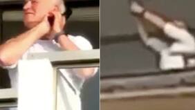 Denuncian a sujeto por disparar a aves desde su balcón en Algarrobo: video captó momento exacto