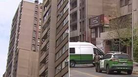 Horror en Santiago centro: Mujer cayó desde un edificio con dos puñaladas en la espalda