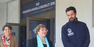 Michelle Bachelet inaugura SAR de Maipu