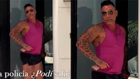 "¡¿Podí salir?! ¡Voy a llamar a la policía! ¡Sale de acá!", le grita "Chino" Ríos a notera de Primer Plano y su look genera ola de comentarios en X