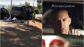 “Adiós amigo”: se llevan en grúa el auto de músico chileno cuando viajaba a Santiago