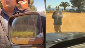 “Querías funar y terminaste funado”: corrigen a chofer que protagonizó cruce con “dueño” en la playa y viralizó el video