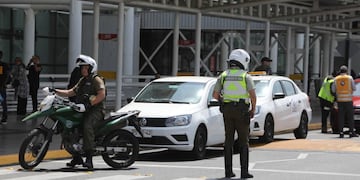 estafa taxi Aeropuerto de Santiago