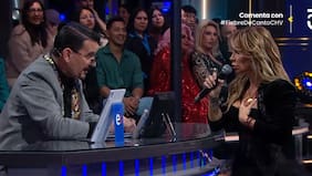“Pida el VAR, a ver quién tiene razón”: el tenso cruce entre Eva Gómez y Vasco Moulian por frase sobre los jurados en FDC