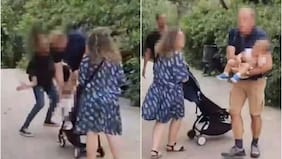 Indignante agresión: hombre abofeteó a una bebé en un parque de Barcelona