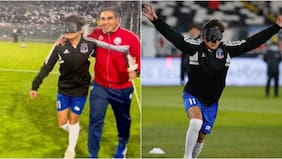 Cumplió su sueño: Damián Torres, jugador de La Roja no vidente emocionó tras anotar un gol en el Monumental