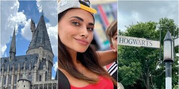 Antonela Roccuzzo cumplió su sueño como fan de Harry Potter: la esposa de Messi conoció Hogwarts
