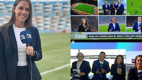Clara Comparini, la periodista que cubre el Mundial y pisa la cancha en CHV: su vínculo con reconocido colega y vida fuera de la tele