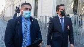 Caso Rojas Vade: personal de la PDI llega a la sede de la Convención Constitucional