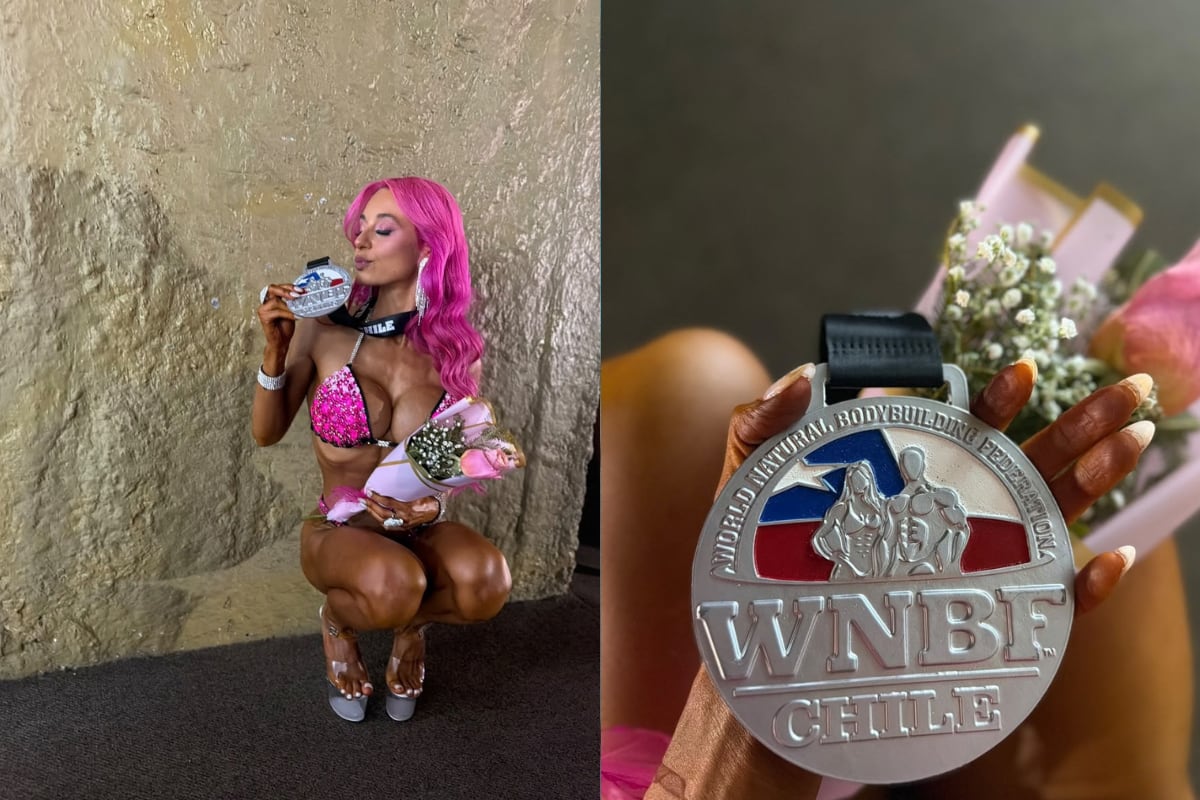Chica Arsmate Romina Briones representará a Chile en el Mundial de Culturismo Natural