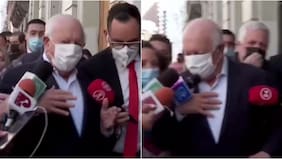 “¡Exijo respeto por mi intimidad!”: la molestia del ex-Presidente Lagos ante las preguntas de la prensa