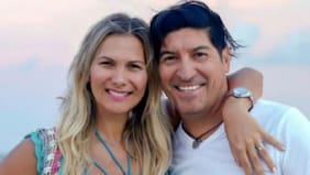 “Gracias universo”: María Alberó celebró la llegada de este año con tiernas postales junto a Iván Zamorano y sus hijos