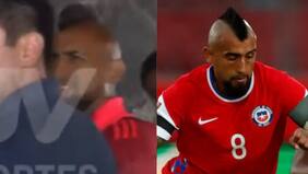 “Mañana vas a ver”: la advertencia de Vidal a furioso hincha peruano en Lima