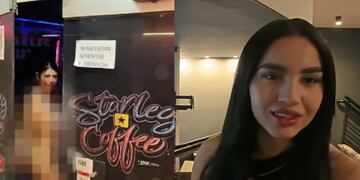 Popular youtuber conoció los café con piernas: “Un fenómeno que no he visto en ningún otro lado del mundo”