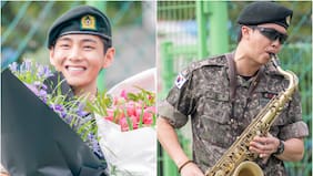 RM y V de BTS terminaron su servicio militar: “Quiero correr a los brazos de ARMY”