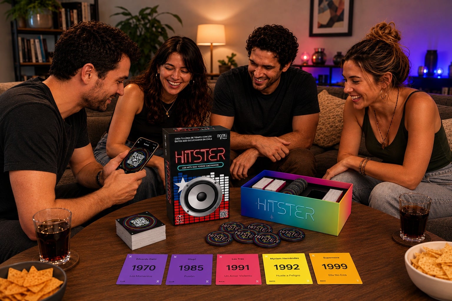 Puros temazos: Juego de mesa Hitster llega con su versión de música chilena