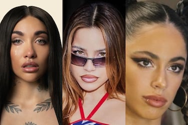 Qué pasó y cómo se originó la pelea entre María Becerra, Tini y Emilia Mernes