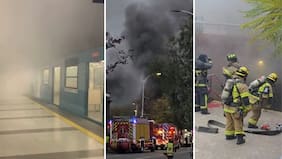 Incendio desata gran emergencia en el Metro de Santiago: hay evacuaciones y cierre de estaciones