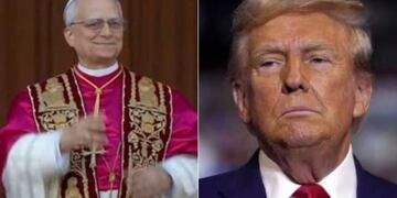 León XVI - Donald Trump