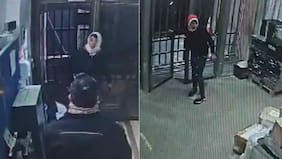 Grabado y atrapado: guardias detienen a violento ladrón que intentó robar en oficina de Codelco