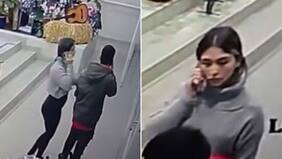 Surge impactante video previo a brutal femicidio en Santiago: habían peleado en el hall del edificio