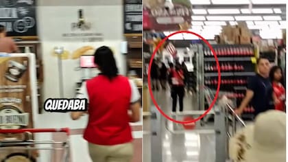 “Me voy al infierno”: ola de críticas a joven que se cobró extraña venganza en supermercado porque el guardia lo miró feo