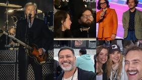 Desde Boric hasta Los Bunkers: los famosos que estuvieron en el concierto de Paul McCartney
