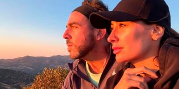 Francisco Kaminski y Camila Andrade en una foto en Instagram.