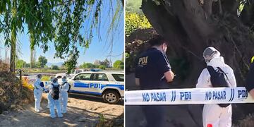 presunto hallazgo de torso en una maleta en Pudahuel
