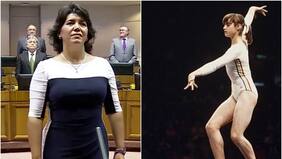 "¡Eras mi ídola!": Nadia Comaneci sorprende con inesperada reacción a ejercicio de Yasna Provoste