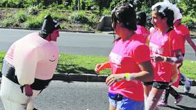 Sumos se robaron todas las selfies en el Running Festival