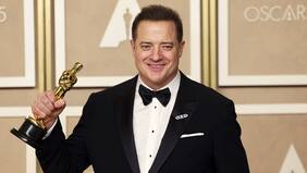 ¡Como dos gotas de agua! Internet enloquece con el guapo hijo clon de Brendan Fraser