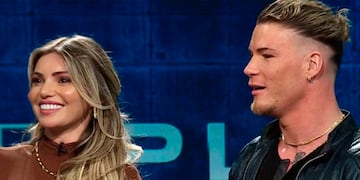 Faloon Larraguibel y Rai Cerda reaparecieron en Primer Plano. Pantallazo.