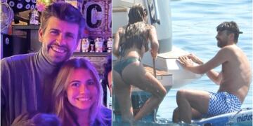 Clara Chía y Gerard Piqué