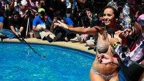 Jhendelyn Núñez revive la pesadilla del piscinazo donde se le despegaron los cristales