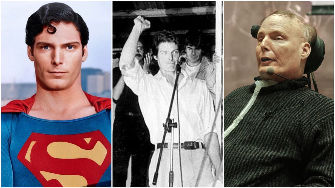 Recordando a Christopher Reeve, el icónico actor de Superman: el accidente que cambió su vida y su visita a Chile en plena dictadura
