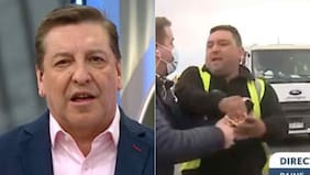 “¿Y el periodista de ustedes no fue agresivo?”: el tenso momento entre JC Rodríguez y dirigente de camioneros