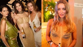 “En Río uno se puede permitir andar más desnuda”: Kika Silva devoró con su look en el vip del multitudinario show de Shakira en Copacabana