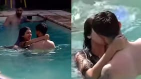 Bambino y Eskarcita se dieron el medio beso en Gran Hermano: se enojó Azzartt Maveth