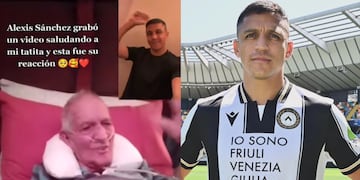 Video: el gran gesto de Alexis Sánchez con adulto mayor