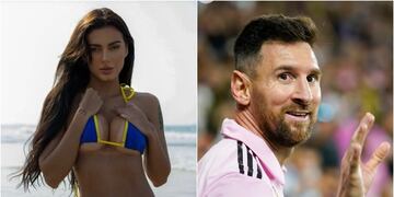 Fernanda Campos, la modelo de OnlyFans que fue amante de Neymar asegura que Messi le manda mensajitos