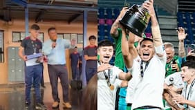 Video: el emotivo recibimiento a futbolista campeón de la Libertadores Sub 20 con Santiago Wanderers en su colegio
