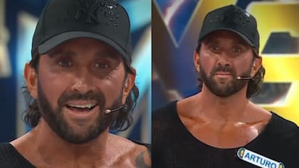 “Como si hubiera tomado”: Arturo Longton llamó la atención con su participación en Ahora Caigo