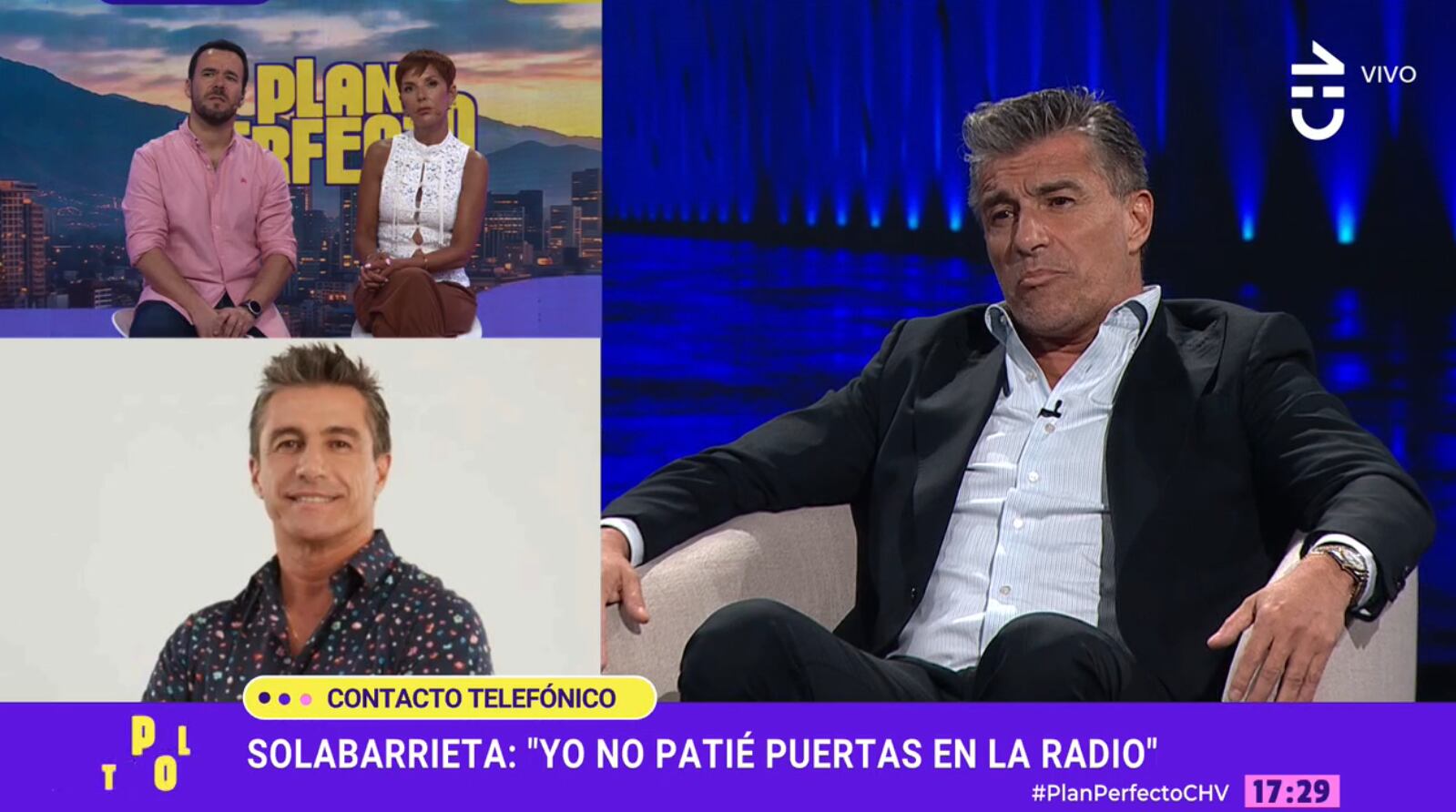 Fernando Solabarrieta en Plan Perfecto.