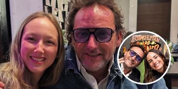 Daniel Fuenzalida e hija